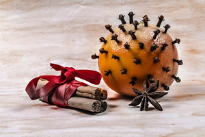 クリスマスの飾りつけに オレンジポマンダー Voxspice オーガニックスパイス ハーブ 通販 卸売