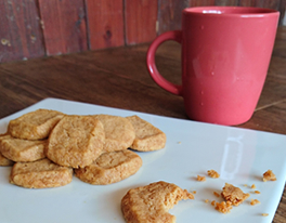 ジンジャーのショートブレッド