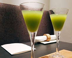 メロンのガスパチョ